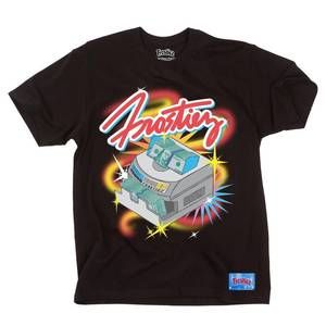 NEW FROSTIEZ men's money counter short sleeve tee in black